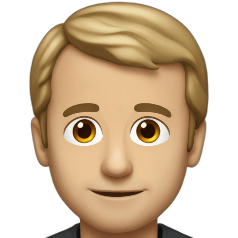 Emmanuel Macron emoji