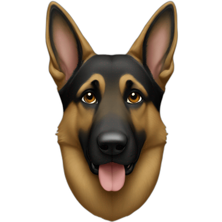 German shepherd Purdue jersey emoji