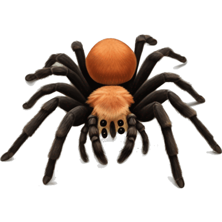 mexican red knee tarantula  emoji