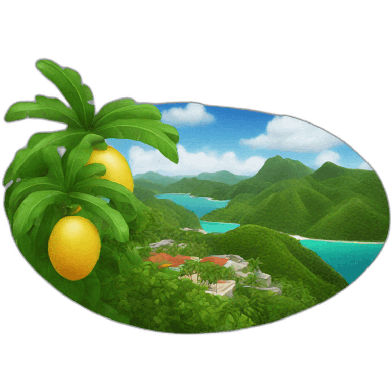 Martinique emoji