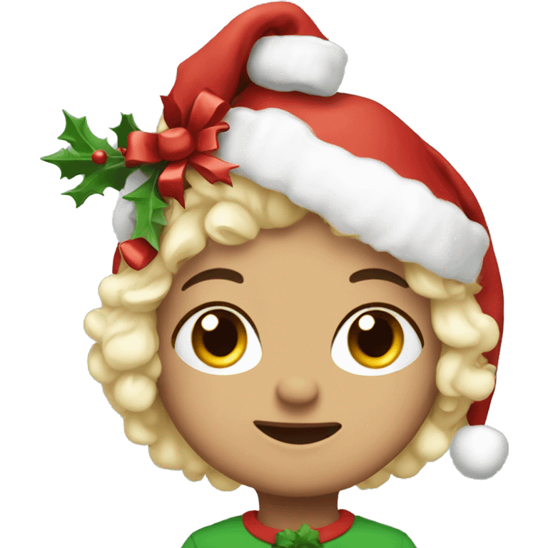 CUTE Christmas cartoony things emoji