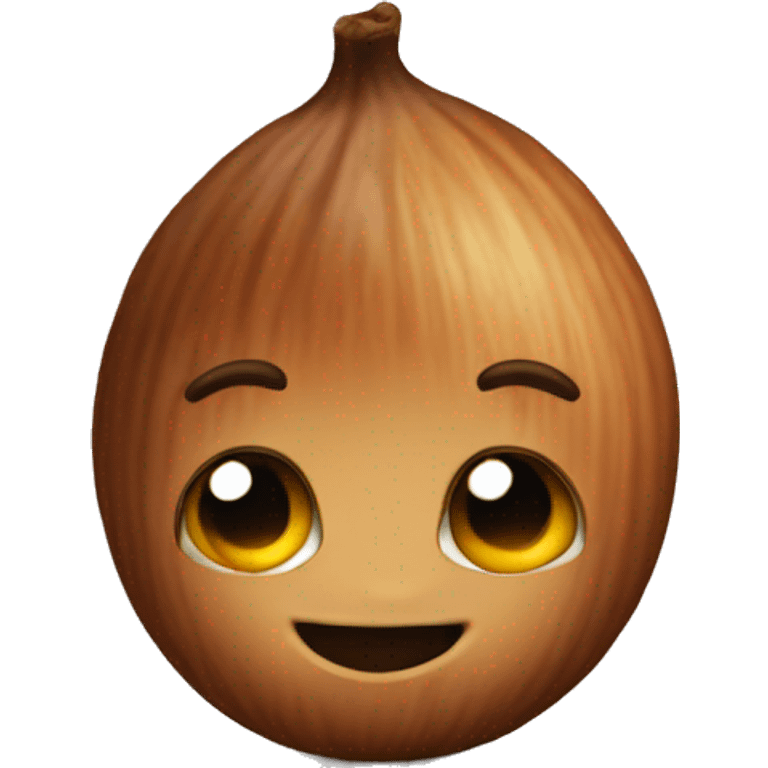 Hazelnut emoji