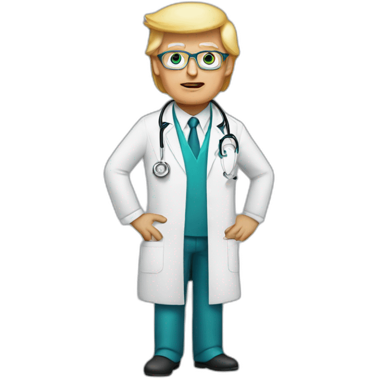 Trump as doctor emoji