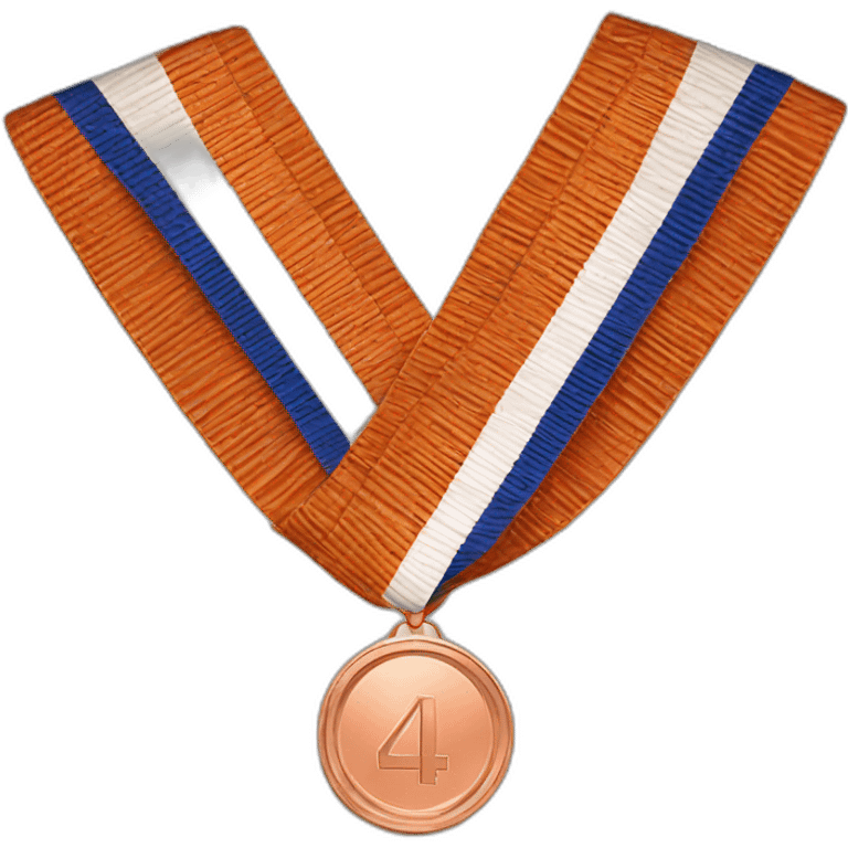 Copper 4th place medal emoji