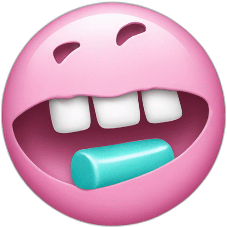 Chewing-gum emoji