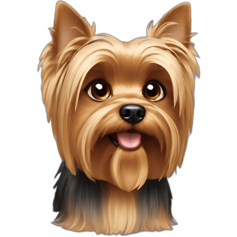 dog Yorkshire Terrier emoji