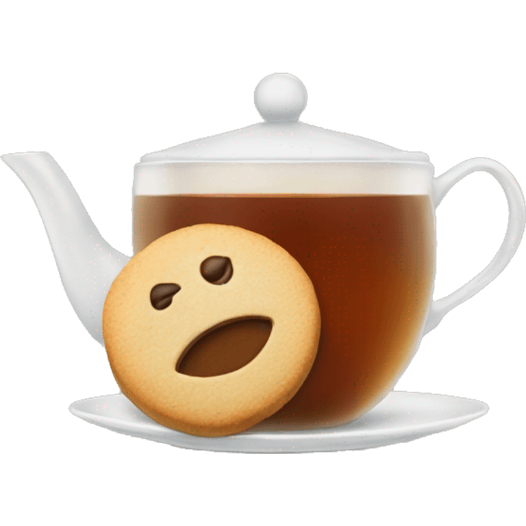 tea cookie emoji