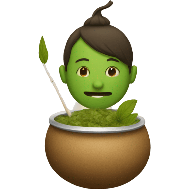 Yerba mate lover emoji