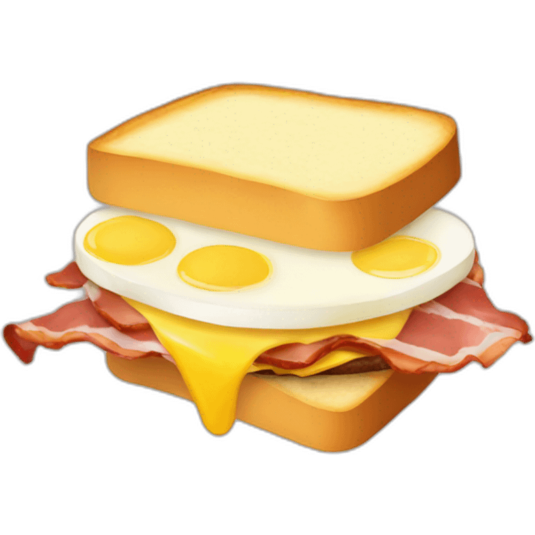 bacon egg and cheese sandwich emoji