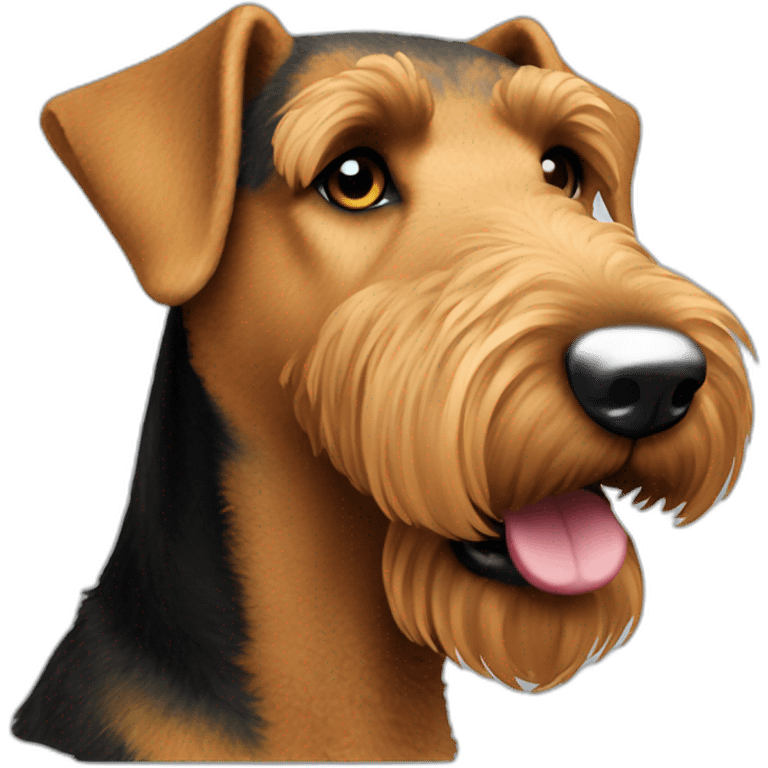 Airedale emoji