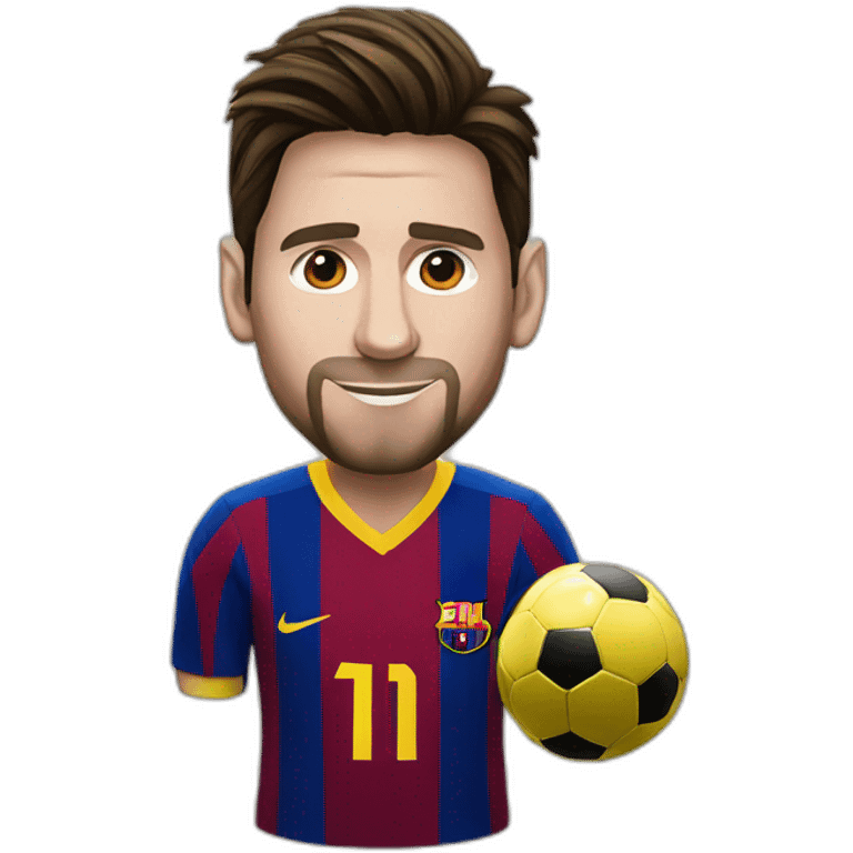 Messi ballon d’or emoji