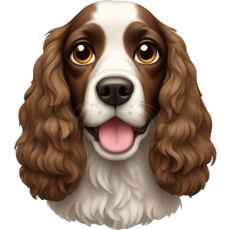 Spaniel dog emoji