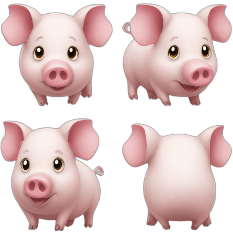 Mause Schwein  emoji