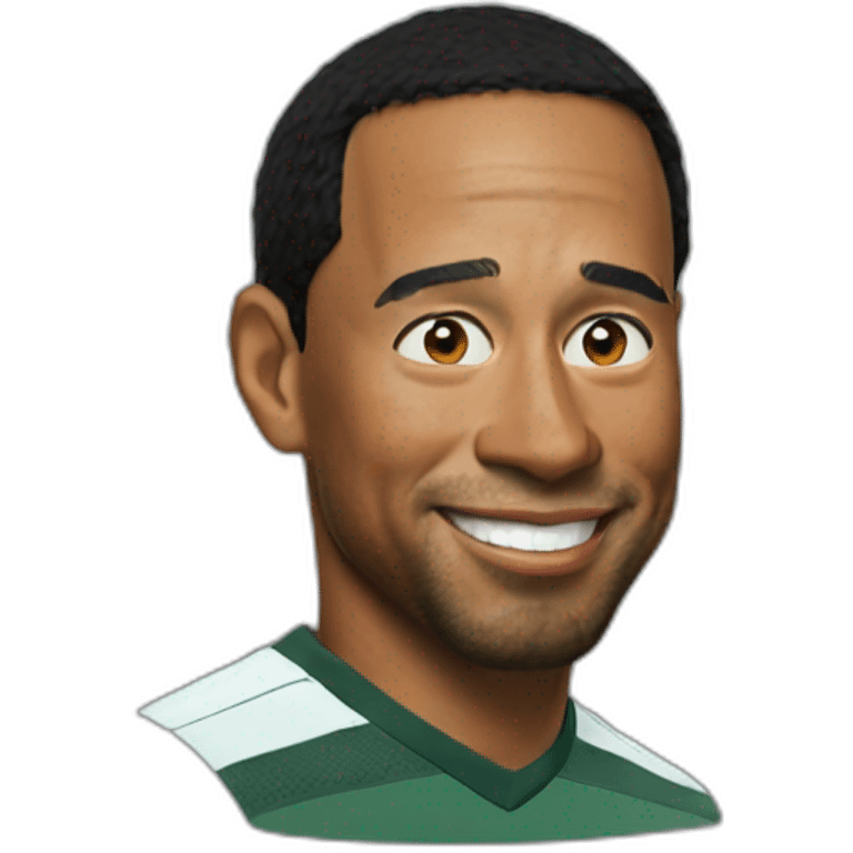 Tiger Woods emoji