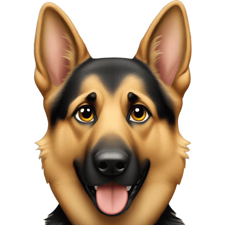 German shepherd  emoji