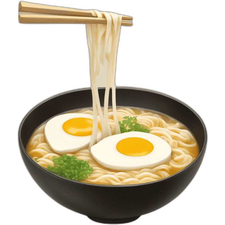 Tonkotsu ramen emoji