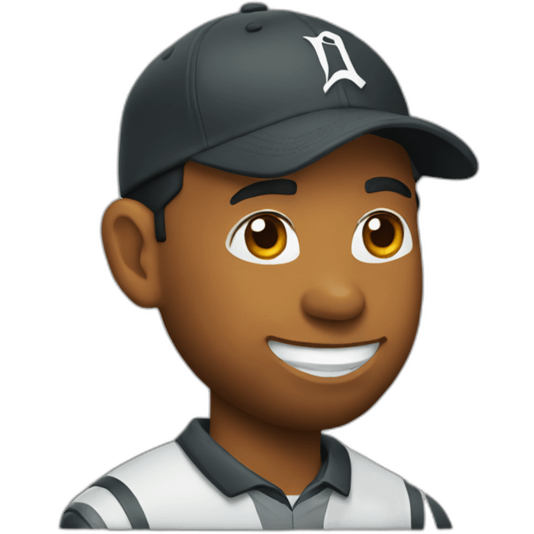 Tiger Woods emoji