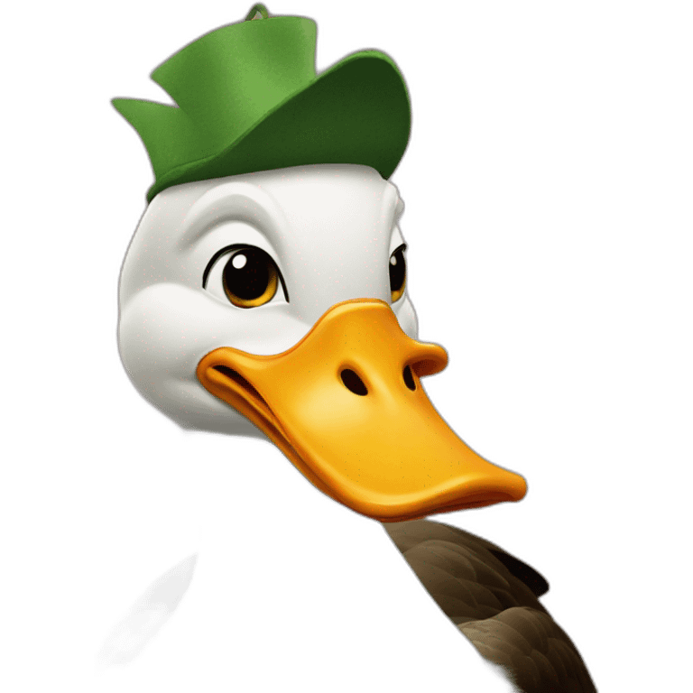 evil duck emoji