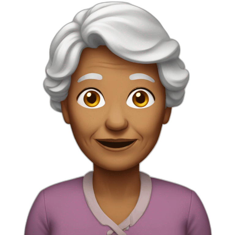 Old Women emoji