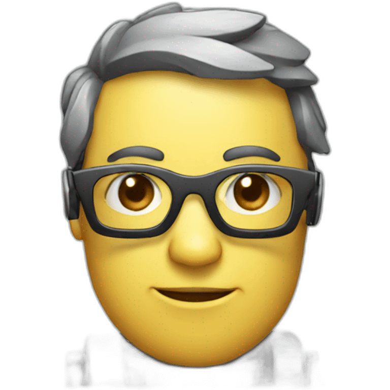 robot developer with glasses emoji