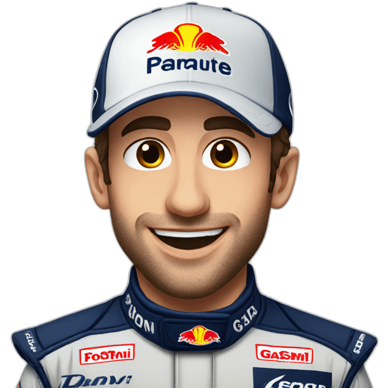 Gasly Ricciardo emoji