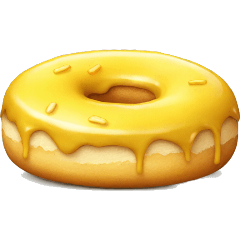 yellow donut emoji