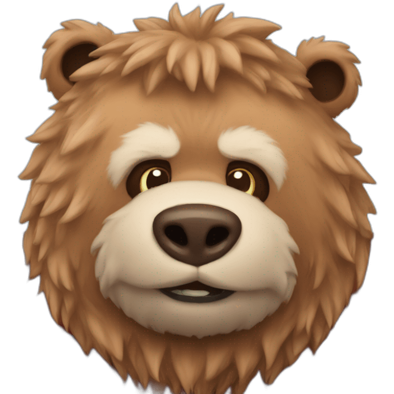 A spider man bear emoji