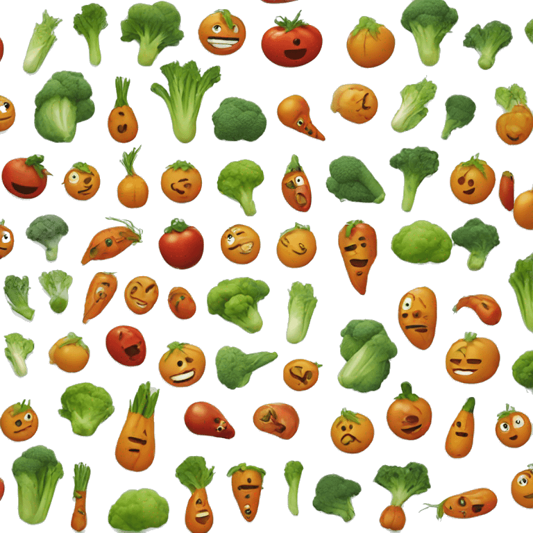 Veggie man emoji