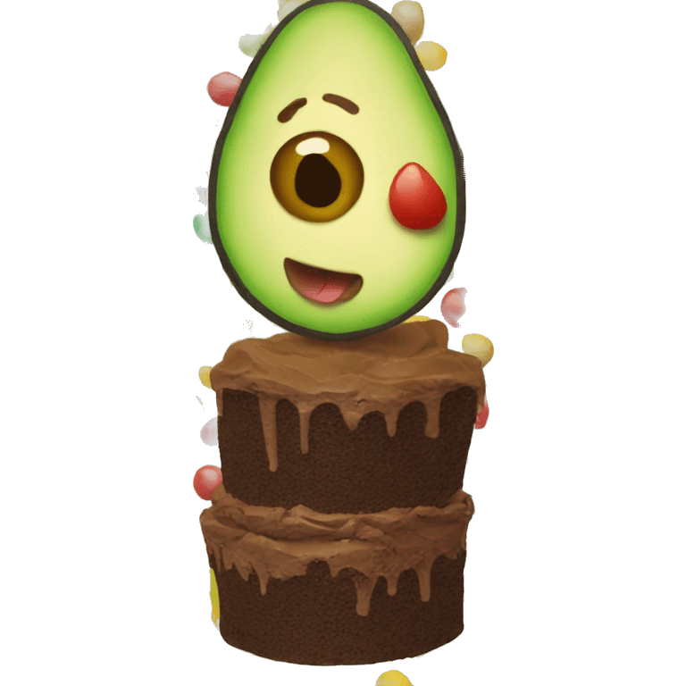 A avocados birthday  emoji