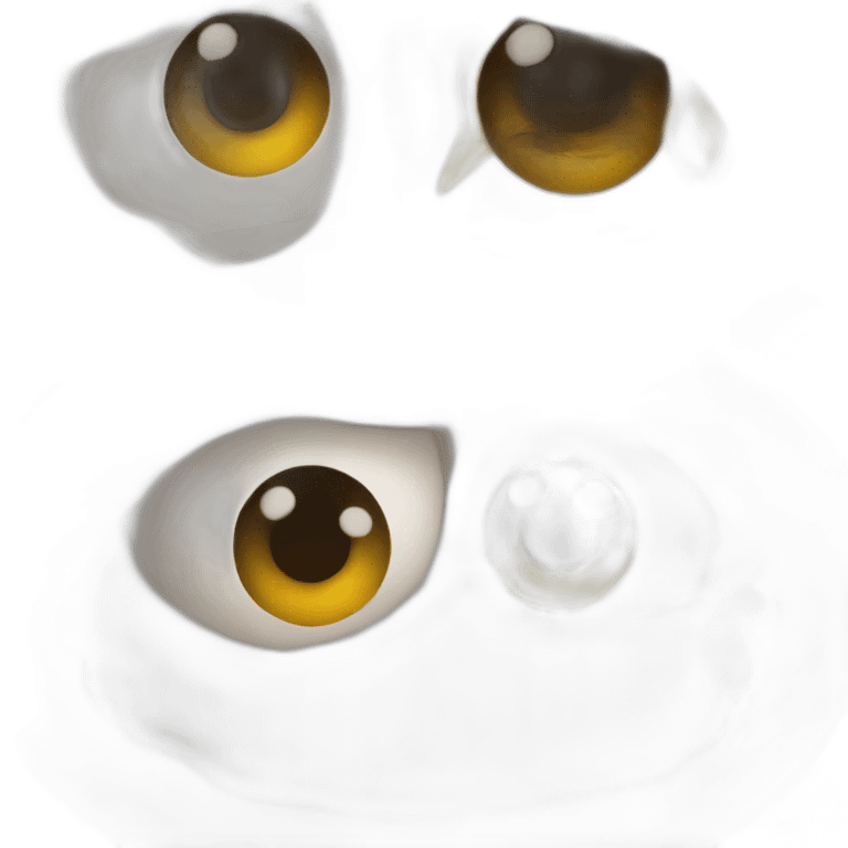 Two Eyes mysterious watching emoji