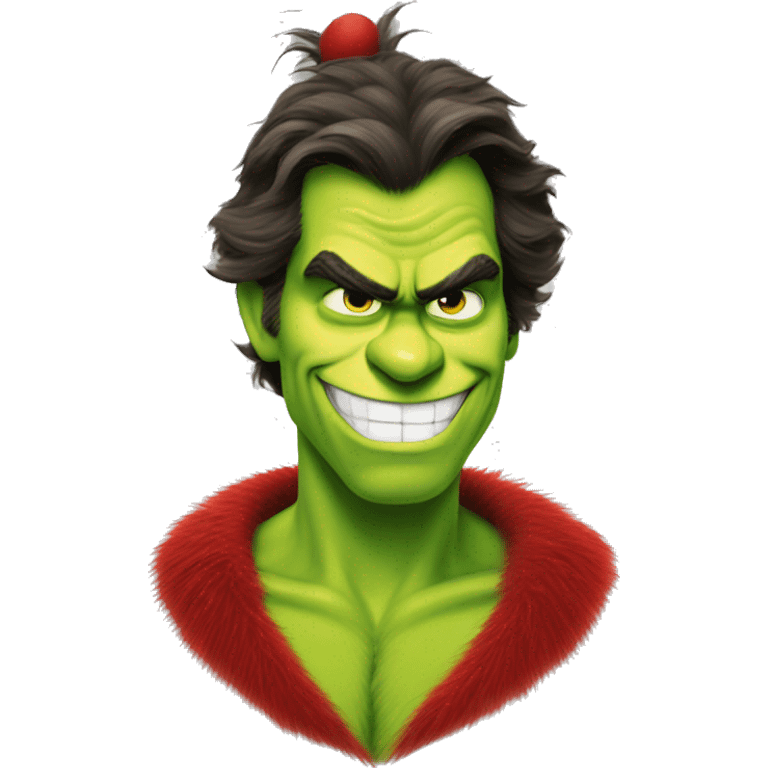 henry cavill as grinch emoji