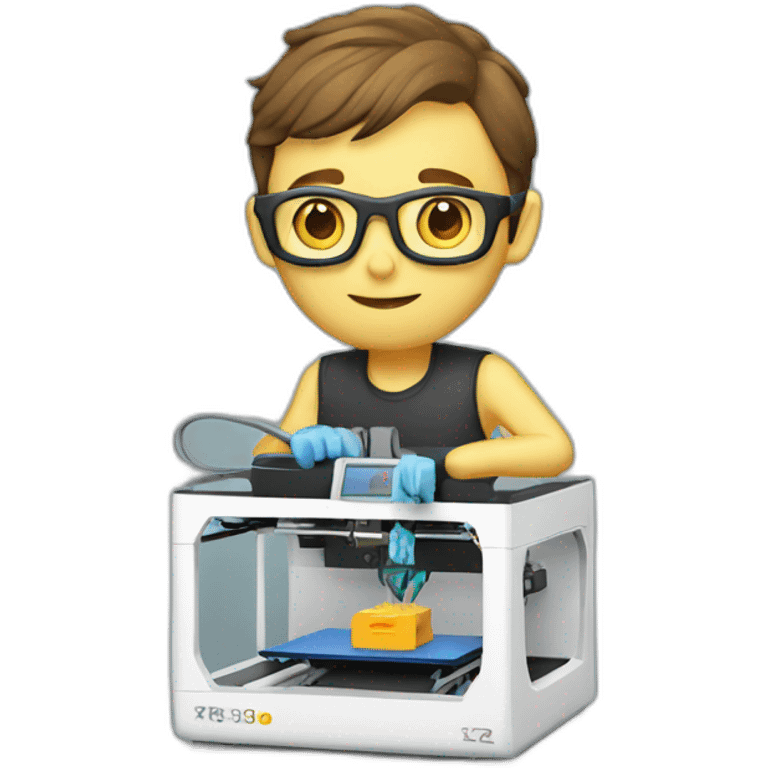 3d printer emoji