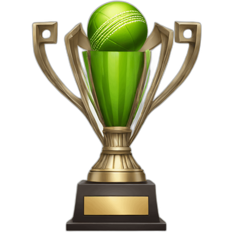 Cricket worldcup trophy emoji