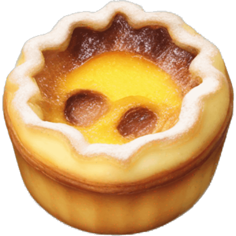 pastel de nata in new york emoji