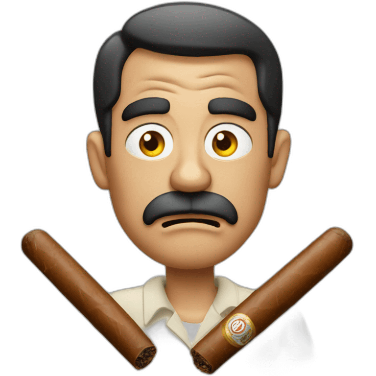 angry-cuban-cigar-smoker emoji