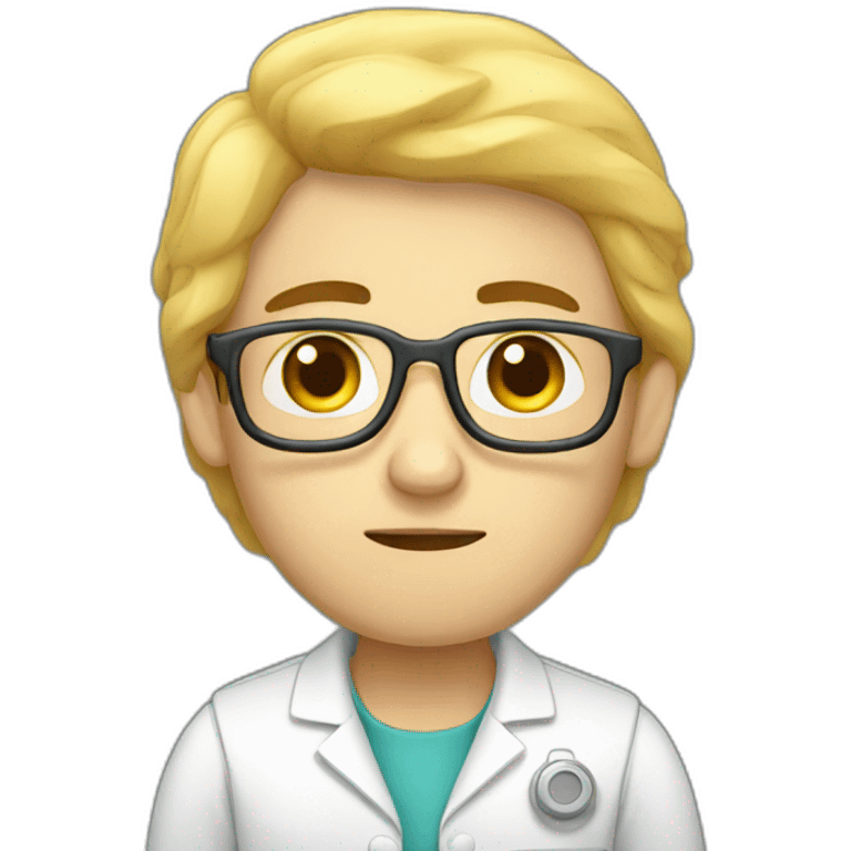 Tired researcher emoji