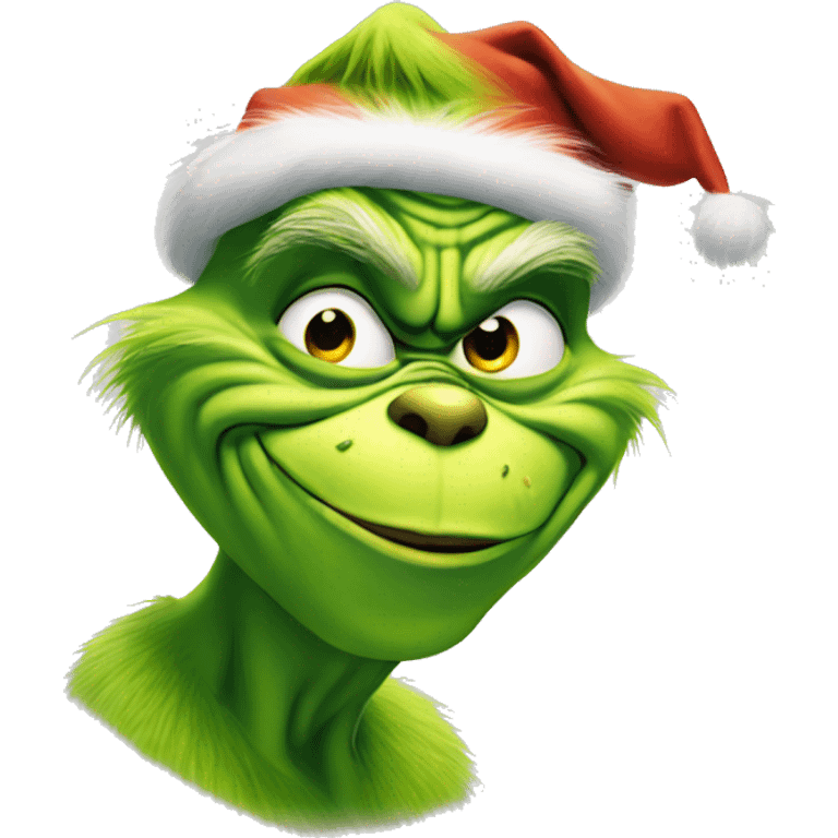 the grinch emoji