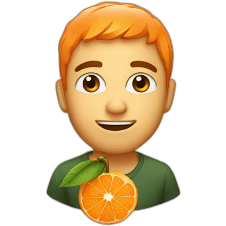 tangerine emoji