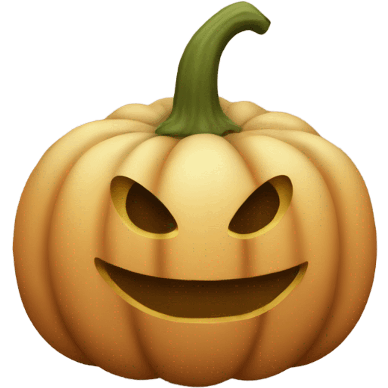 Beige pumpkin  emoji