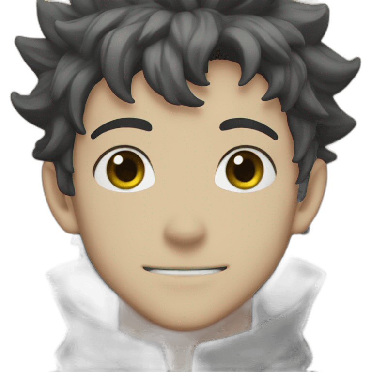 Black clover emoji