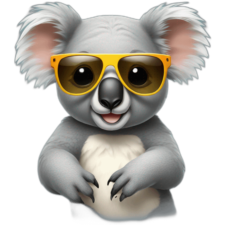 koala wearing sunglasses emoji