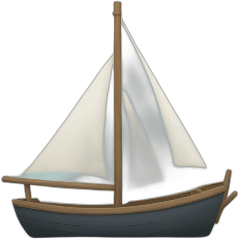 minimalist-boat emoji