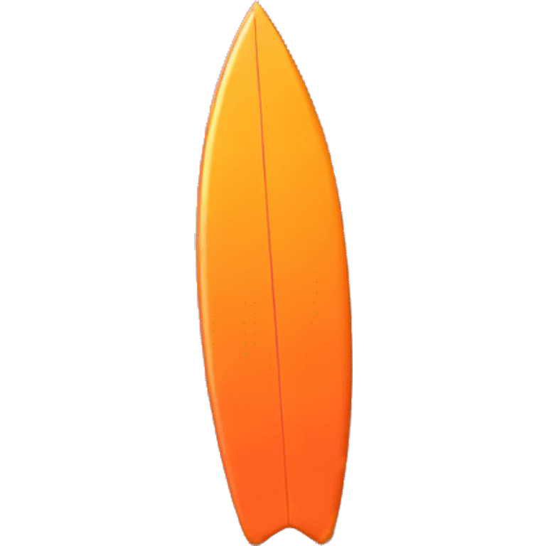 light pink and orange surf board emoji