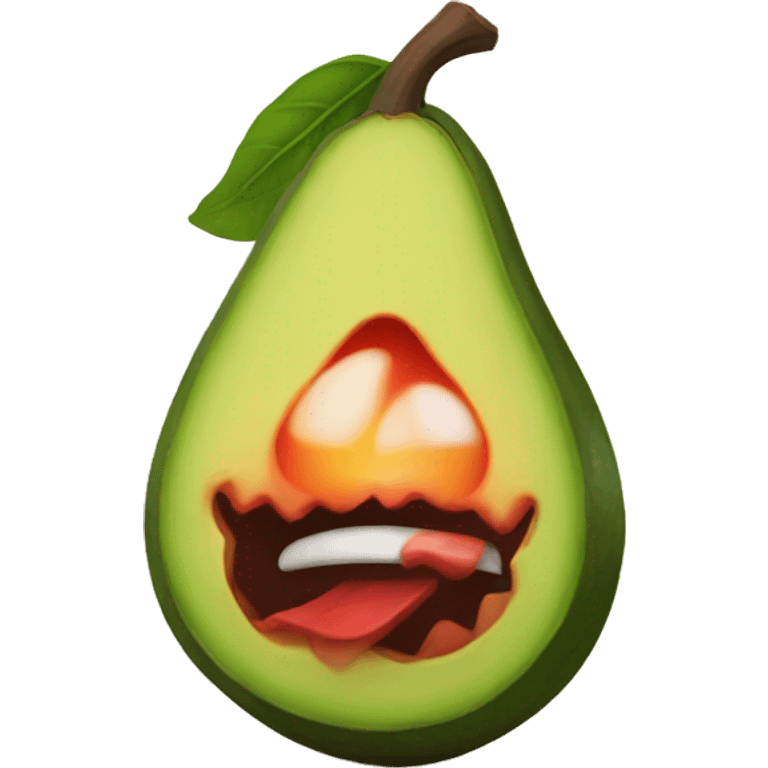 devil avocado emoji