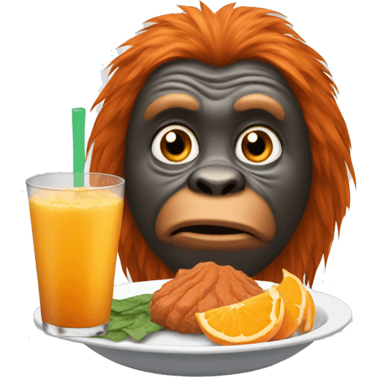 Orang makan emoji