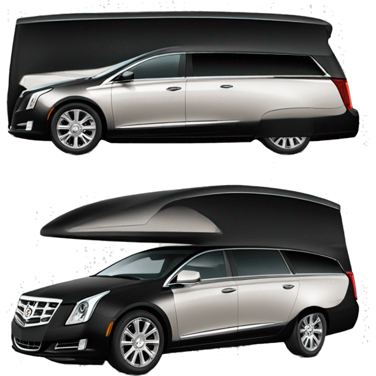 2013 Cadillac XTS Federal Coach Hearse emoji