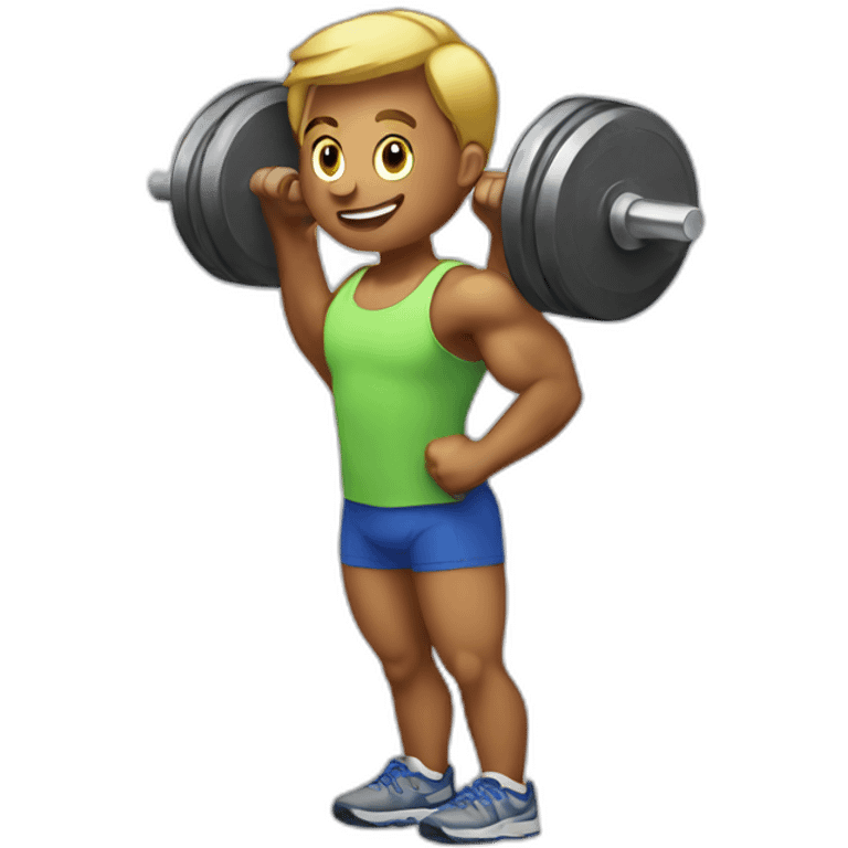 weight training emoji