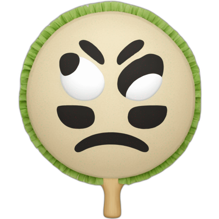 Mascara uchiwa emoji