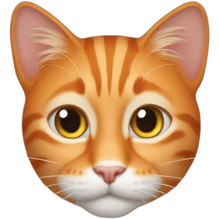 Orange cat emoji