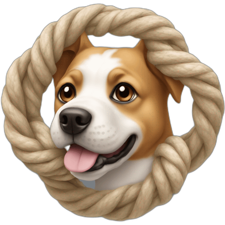 dog knot emoji